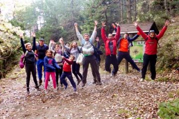 Φλαμπούρι - 2015-11-07 - Πεζοπορική βόλτα για μικρούς και μεγάλους στo ελατόδασος της Πάρνηθας