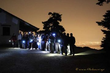 Φλαμπούρι - 2016-03-25 - Απογευματοβραδινή πεζοπορική βόλτα στο ελατόδασος της Πάρνηθας