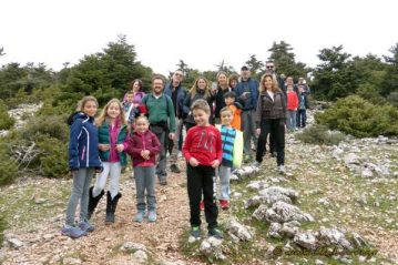 Φλαμπούρι - 2016-03-27 - Πεζοπορική βόλτα για μικρούς και μεγάλους στo ελατόδασος της Πάρνηθας