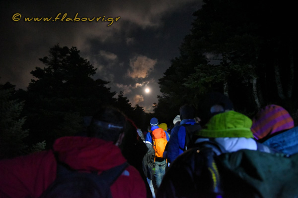 Φλαμπούρι - 2018-10-27 - Απογευματοβραδινή πεζοπορική βόλτα στην Πάρνηθα